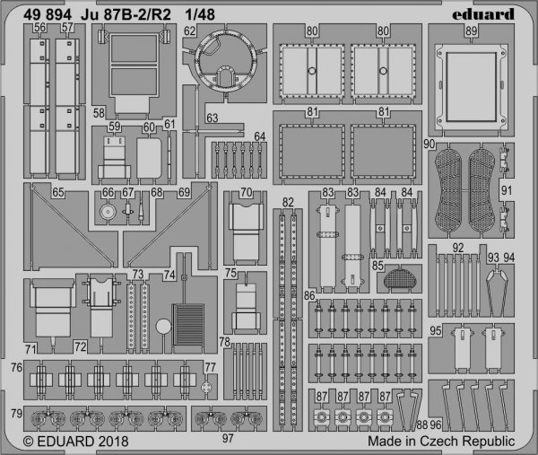 Eduard 49894 Ju 87B-2/ R2 AIRFIX 1/48
