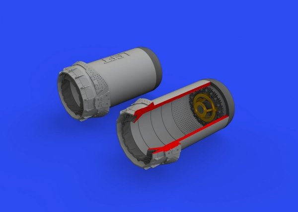 Eduard 672270 Tornado GR.1 exhaust nozzles EDUARD/REVELL 1/72