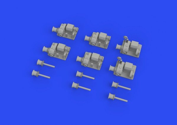 Eduard 653003 USN electric ship winches PRINT 1/350
