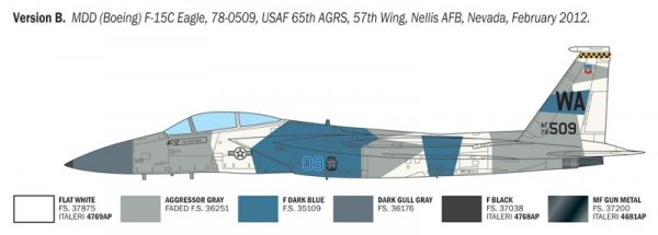 Italeri 92763 F-15C Eagle 1/48