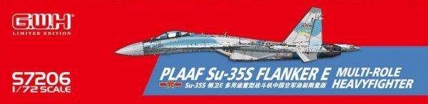 Great Wall Hobby S7206 Flanker E Chinese People's Liberation Army Air Force 1/72