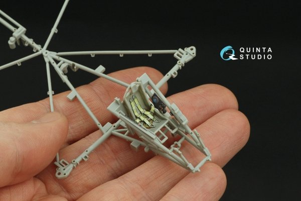 Quinta Studio QD48529 Horten Ho 229 3D-Printed &amp; coloured Interior on decal paper (Zoukei Mura SWS) 1/48