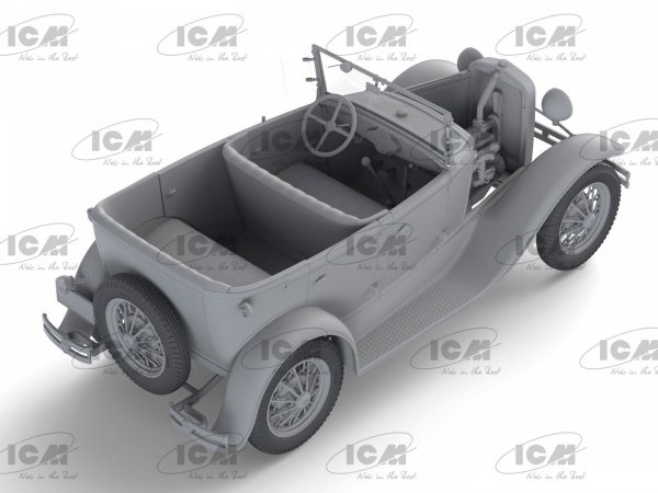 ICM 24052 Ford A  Gangster Car 1/24