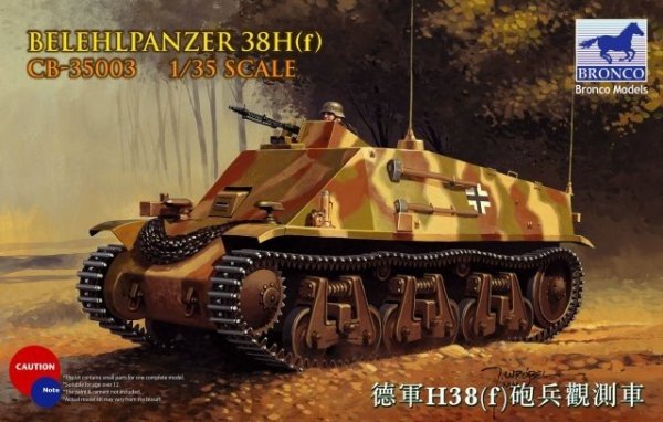 Bronco CB35003 German Befehlpanzer H38(f) (1:35)