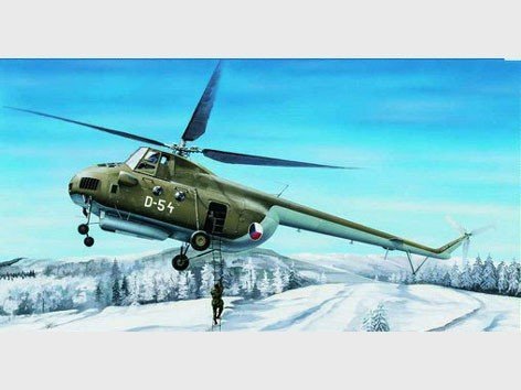 Trumpeter 05101 Mi-4A Hound A Helicopter (1:35)