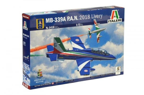 Italeri 1418 MB-339A P.A.N. 2018 Livery (1:72)