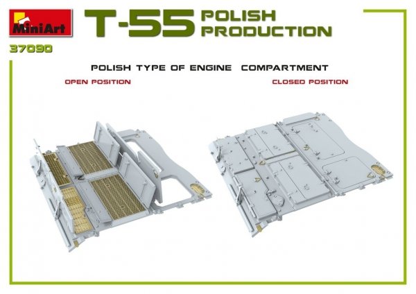MiniArt 37090 T-55A POLISH PRODUCTION 1/35