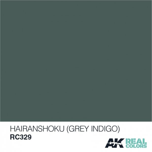 AK Interactive RC329 HAIRANSHOKU (GREY INDIGO) 10ML
