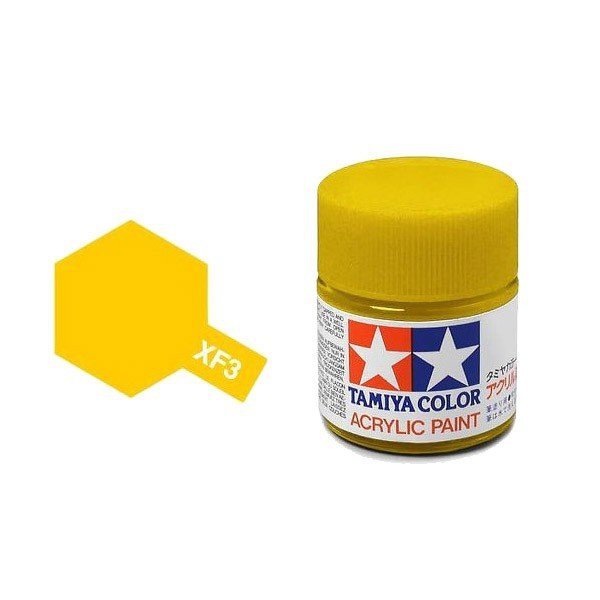 Tamiya 81303 Acryl XF-3 Flat Yellow 23ml