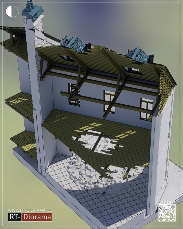 RT-Diorama 35055 “The Breach” Normandy - Diorama Base 1/35
