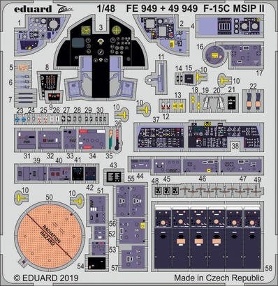 Eduard FE949 F-15C MSIP II 1/48 GREAT WALL HOBBY