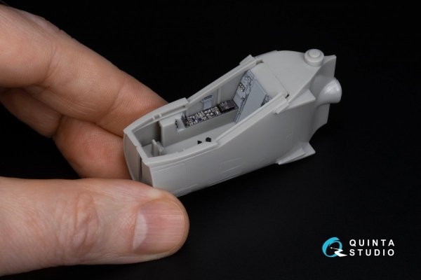 Quinta Studio QD48309 AV-8B Late 3D-Printed &amp; coloured Interior on decal paper (Hasegawa) 1/48