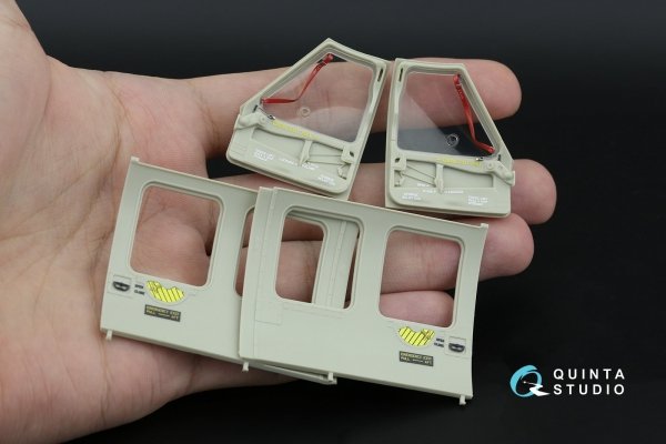 Quinta Studio QD35164 HH-60G Pave Hawk 3D-Printed &amp; coloured Interior on decal paper (Kitty Hawk) 1/35