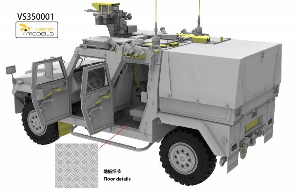 Vespid Models VS350001 German Utility Vehicle 2011 Production Eagle IV 1/35