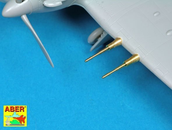 Aber A72 010 Armament for British fighter Hurricane Mk.II; Hispano 20mm x 4 (1:72)