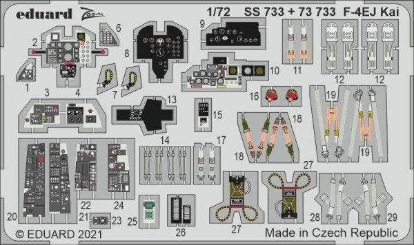 Eduard 73733 F-4EJ Kai for FINE MOLDS 1/48