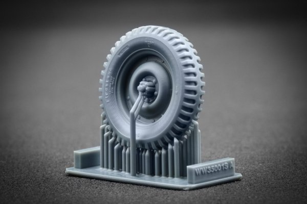 ScaleX WW 35001S U.S WiLLYSMB Sagged wheel set (Universal) 1/35