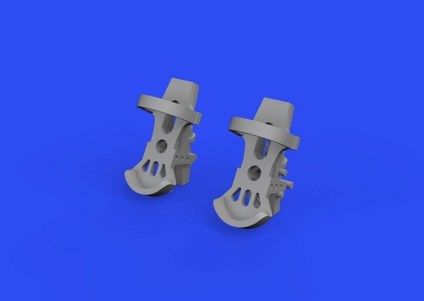 Eduard 672292 Luftwaffe rudder pedals PRINT 1/72