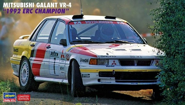 Hasegawa 20518 Mitsubishi Galant VR-4 “1992 ERC Champion” 1/24