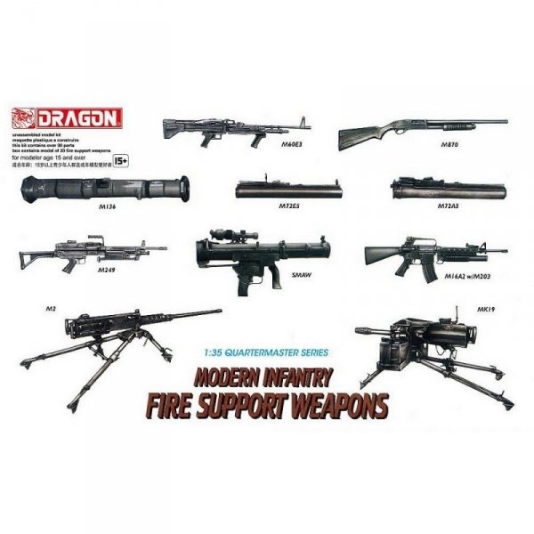 Dragon 3808 INFANTRY FIRE SUPPORT WEAPON 1/35