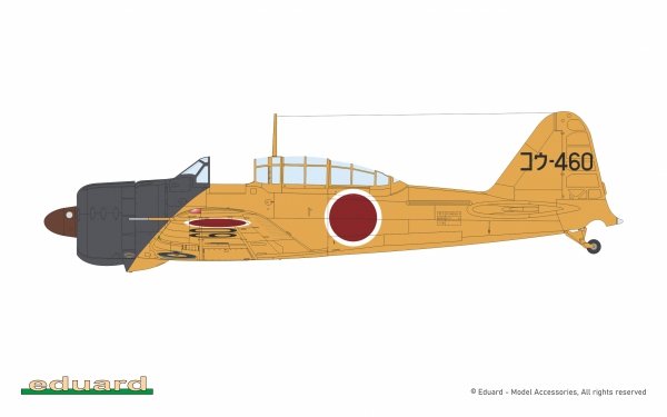 Eduard 84211 Mitsubishi A6M2-K - The Weekend Edition 1/48