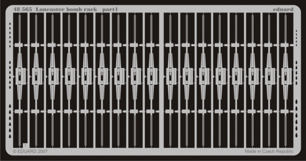 Eduard 48565 Lancaster bomb rack 1/48  (TAMIYA)