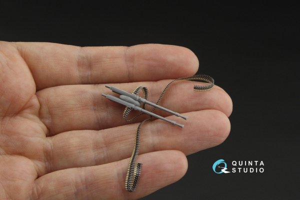 Quinta Studio QD32264 British WWII 0.303 ammunition belts ( for all kits ) ( Interior 3D decal ) 1/32