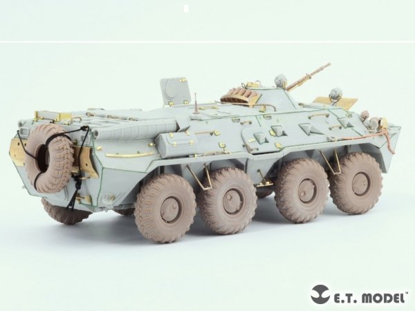 E.T. Model P35-120 Russian BTR-80/80A APC Sagged wheels (Wide) For TRUMPETER Kit 1/35