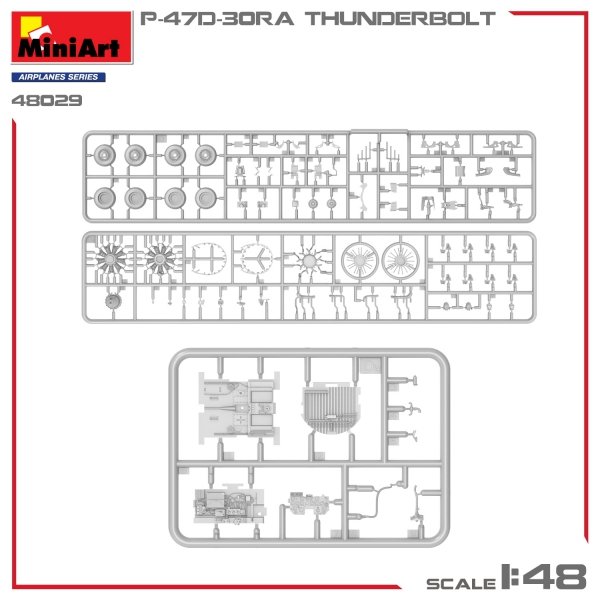 MiniArt 48029 P-47D-30RA THUNDERBOLT - Advanced Kit 1/48