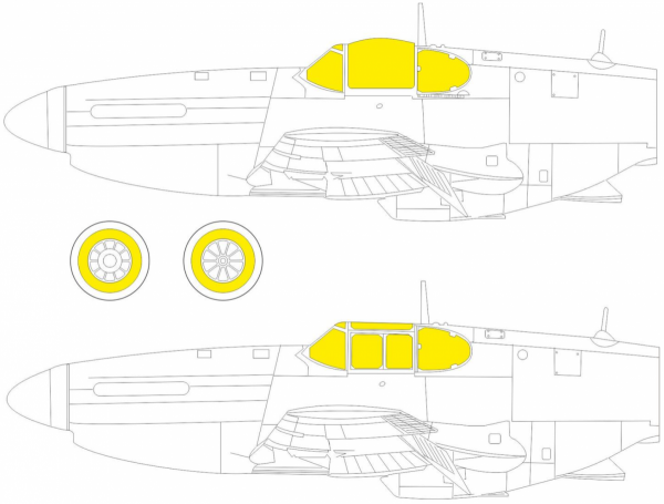 Eduard CX620  P-51B/ C ARMA HOBBY 1/72