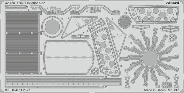 Eduard BIG33157 TBD-1 TRUMPETER 1/32 