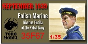 Toro 35F67 Wrzesień 1939 - Marynarz Flotylli Pińskiej Figurka wraz z kalkomanią 1/35