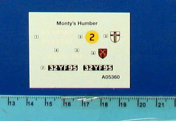 Airfix 05360 Monty's Humber Snipe Staff Car 1:32
