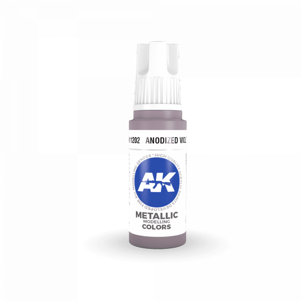 AK Interactive AK11202 ANODIZED VIOLET – METALLIC 17ml