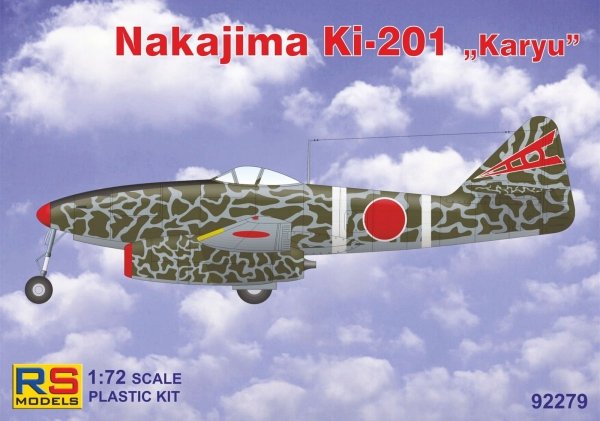 RS Models 92279 Nakajima Ki-201 &quot;Karyu&quot; 1/72