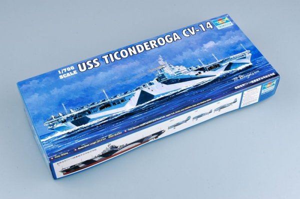 Trumpeter 05736 USS Ticonderoga CV-14 1/700
