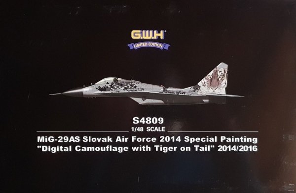 Great Wall Hobby S4809 MiG-29AS Slovak Air Force &quot;2014 Special Painting&quot; 1/48