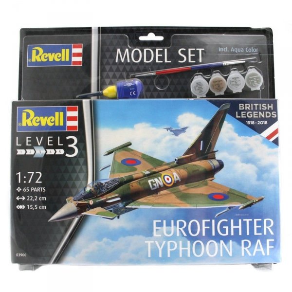 Revell 63900 British Legends: Eurofighter Typhoon Model Set (1:72)