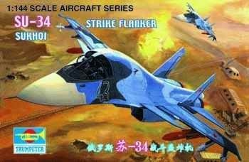 Trumpeter 01329 Sukhoi SU-34 Strike Flanker 1/144