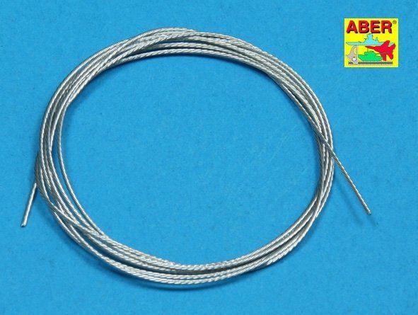 Aber TCS06 Stainless Steel Towing Cables 0,6mm, 1m long