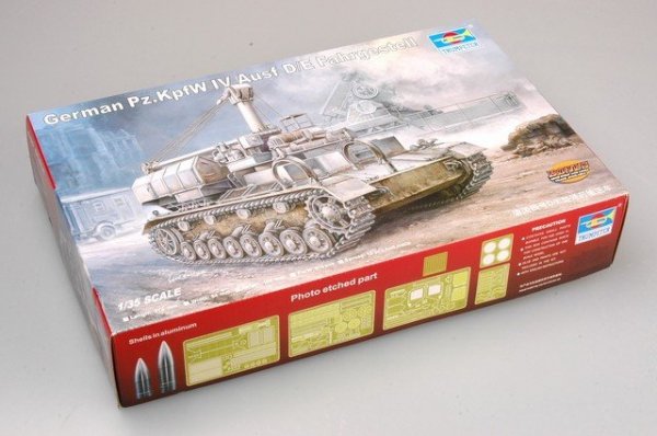 Trumpeter 00362 German Pz.Kpfw IV Ausf D/E Fahrgestell (1:35)