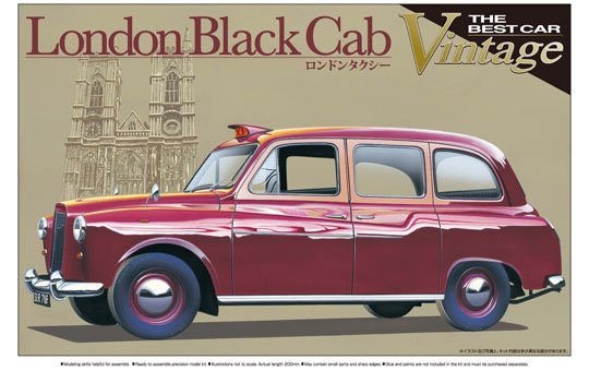 Aoshima 00072 London Taxi 1/24