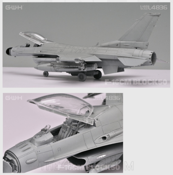 Great Wall Hobby L4836 F-16CM Block 50 Fighting Falcon - Multi Role Fighter 1/48