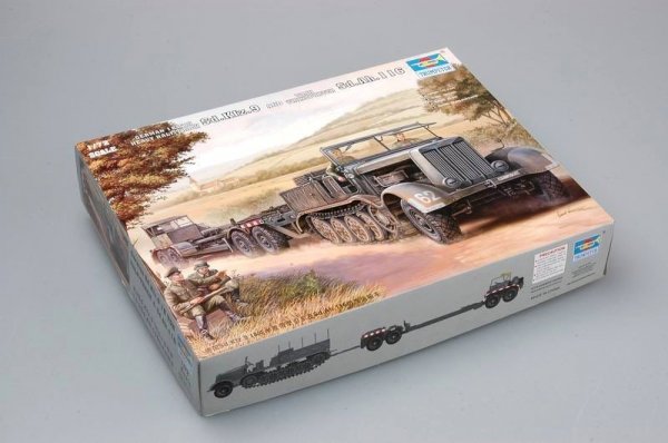 Trumpeter 07275 German Sd.Kfz.9 (18t) Half-Track Sd.Ah.116 Trailer (1:72)