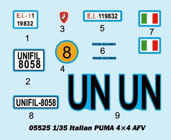 Trumpeter 05525 Italian PUMA 4x4 AFV (1:35)