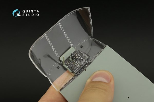 Quinta Studio QD35109 MH-60S 3D-Printed &amp; coloured Interior on decal paper (Academy) 1/35