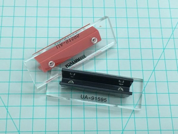 U-Star UA-91595R Transparent Grinding plate red