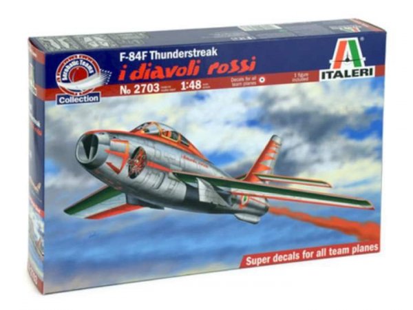 Italeri 2703 - F-84F Thunderstreak Diavoli Rossi  (1:48)