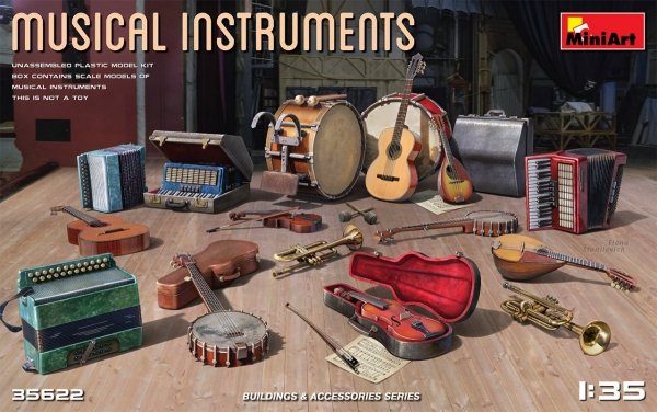 MiniArt 35622 MUSICAL INSTRUMENTS 1/35