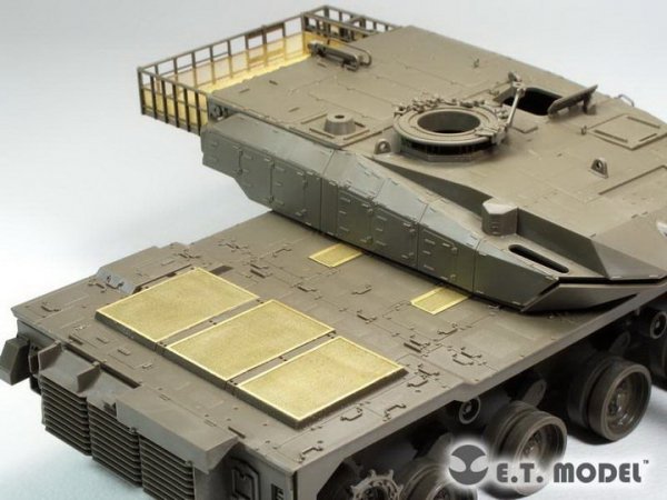 E.T. Model EA35-096 JGSDF TYPE 10 Tank Engine &amp; Turret Rack Grills For TAMIYA 35329 1/35